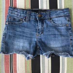 Girls Joe’s denim shorts, Size 6X
